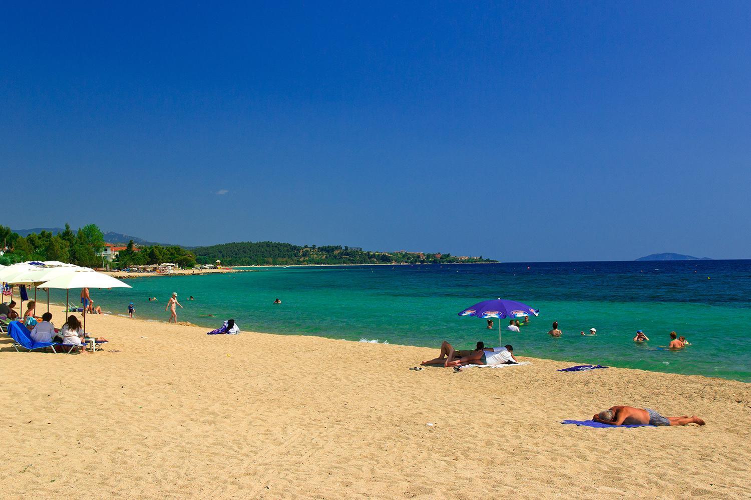 Sithonian Sunset Luxury - Nikiti Cozy Getaways Aparthotel ภายนอก รูปภาพ