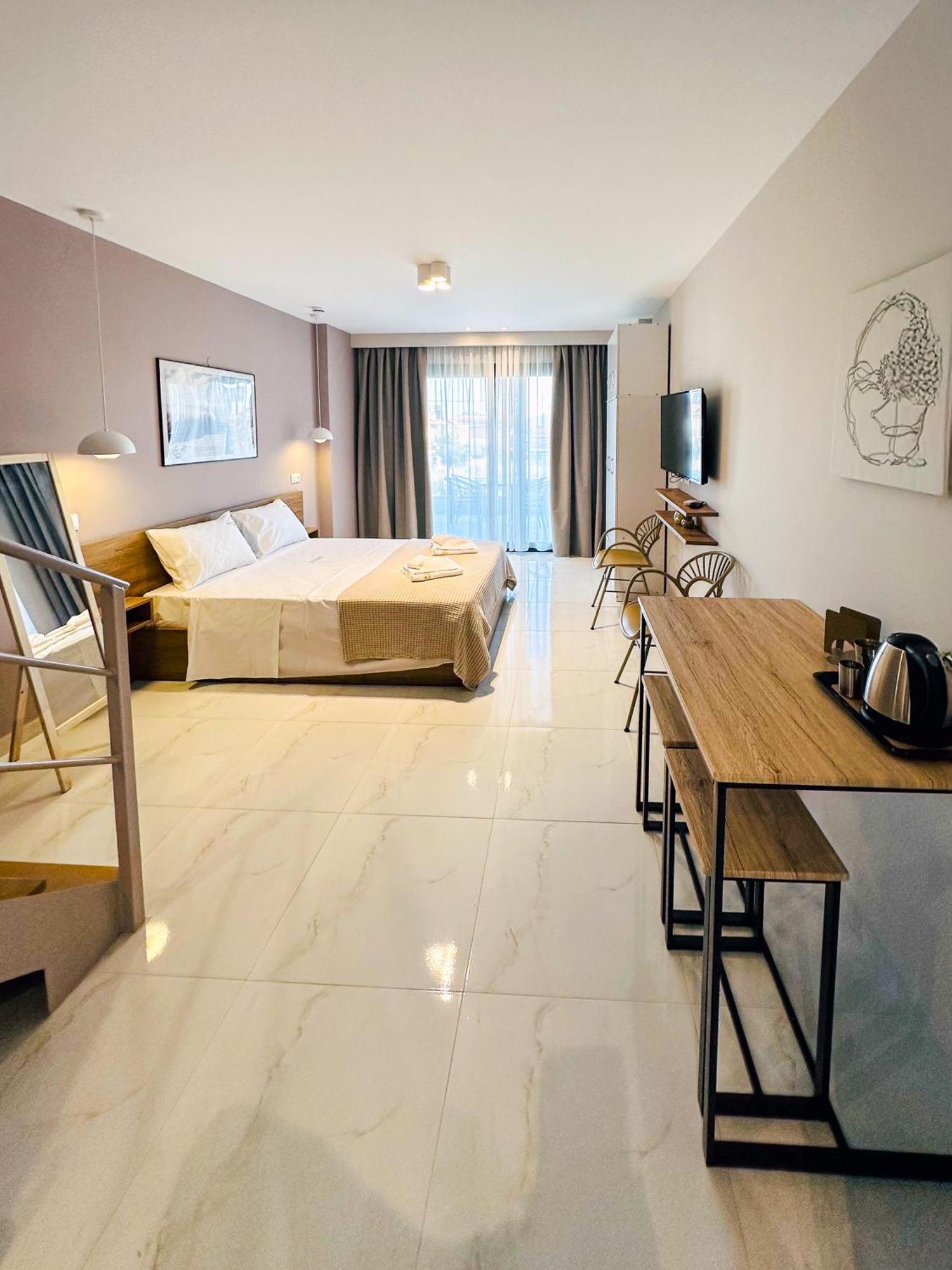 Sithonian Sunset Luxury - Nikiti Cozy Getaways Aparthotel ภายนอก รูปภาพ