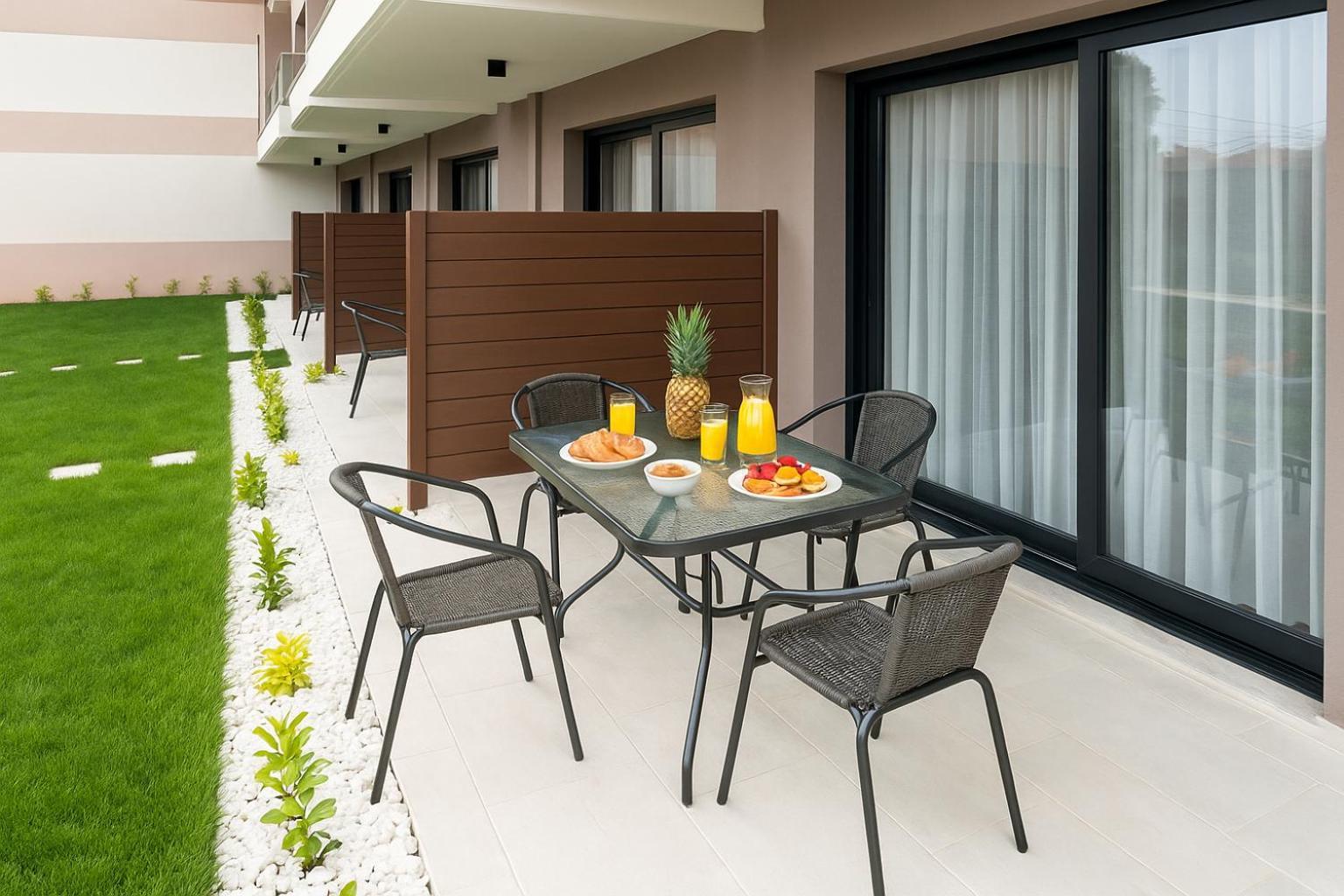 Sithonian Sunset Luxury - Nikiti Cozy Getaways Aparthotel ภายนอก รูปภาพ